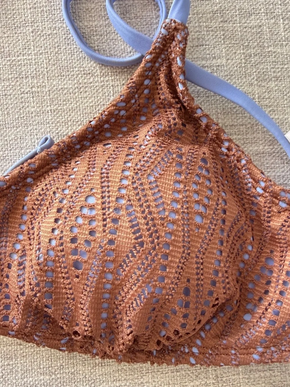 Lace Me Up Brown Bikini Set - Picture 7 of 8